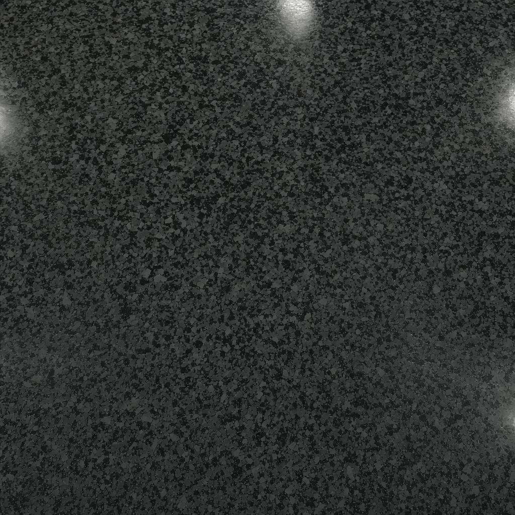 Charcoal flake finish example
