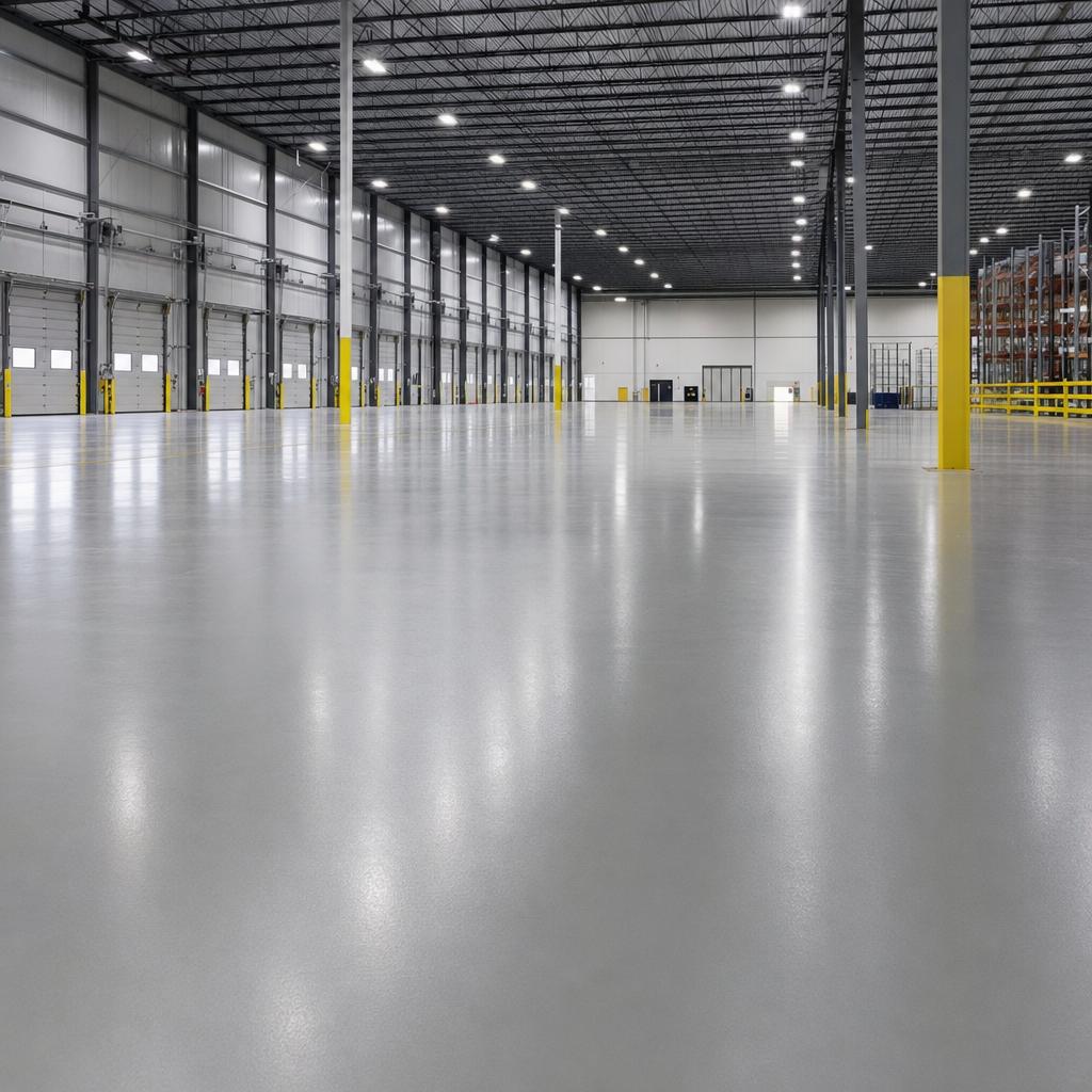 Commercial epoxy floor