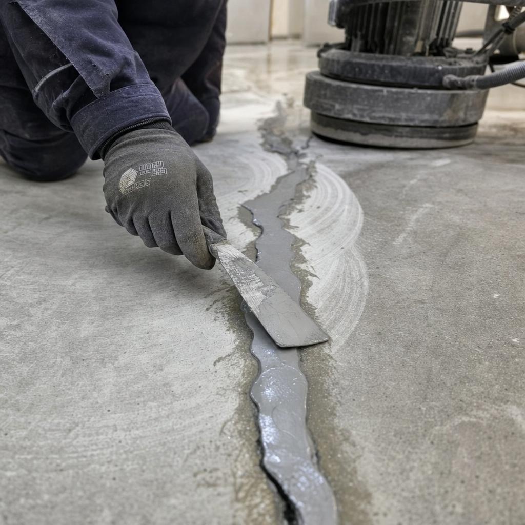 Concrete surface prep and repair